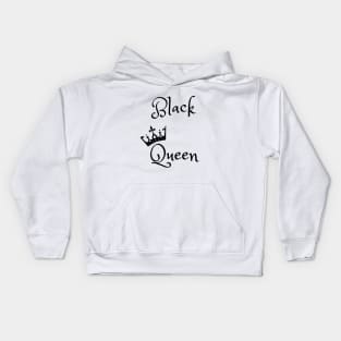 Black Queen Kids Hoodie